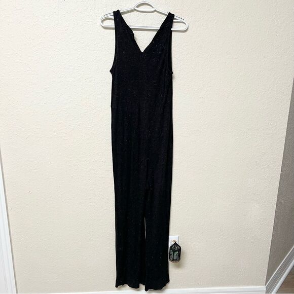 Anthropologie Cloth & Stone Jumpsuit Sleeveless Pockets Gray Heather Size S - Picture 4 of 7
